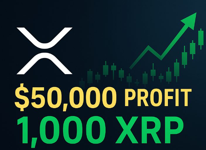 分析师预测：XRP价格年底前上涨至 1,000 美元，或将带来 50,000 美元的利润