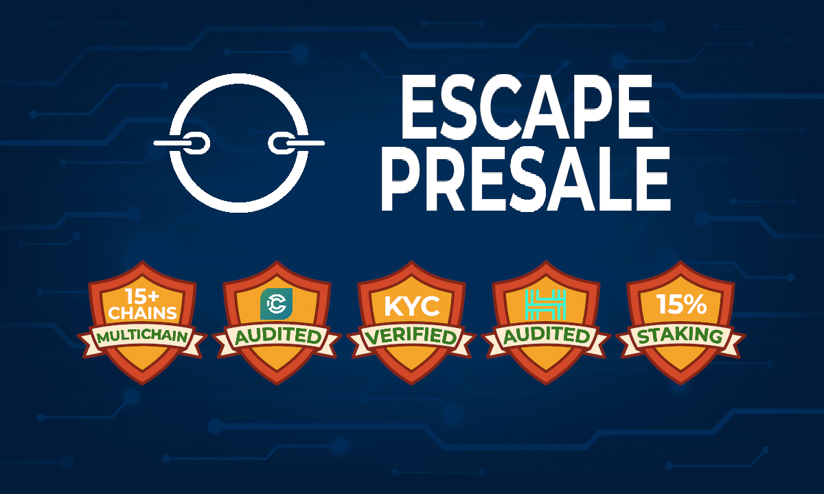 ESCAPE Conducts Presale on Ethereum, Raises 0,000, Passes Hacken Audit and SolidProof KYC Verification.